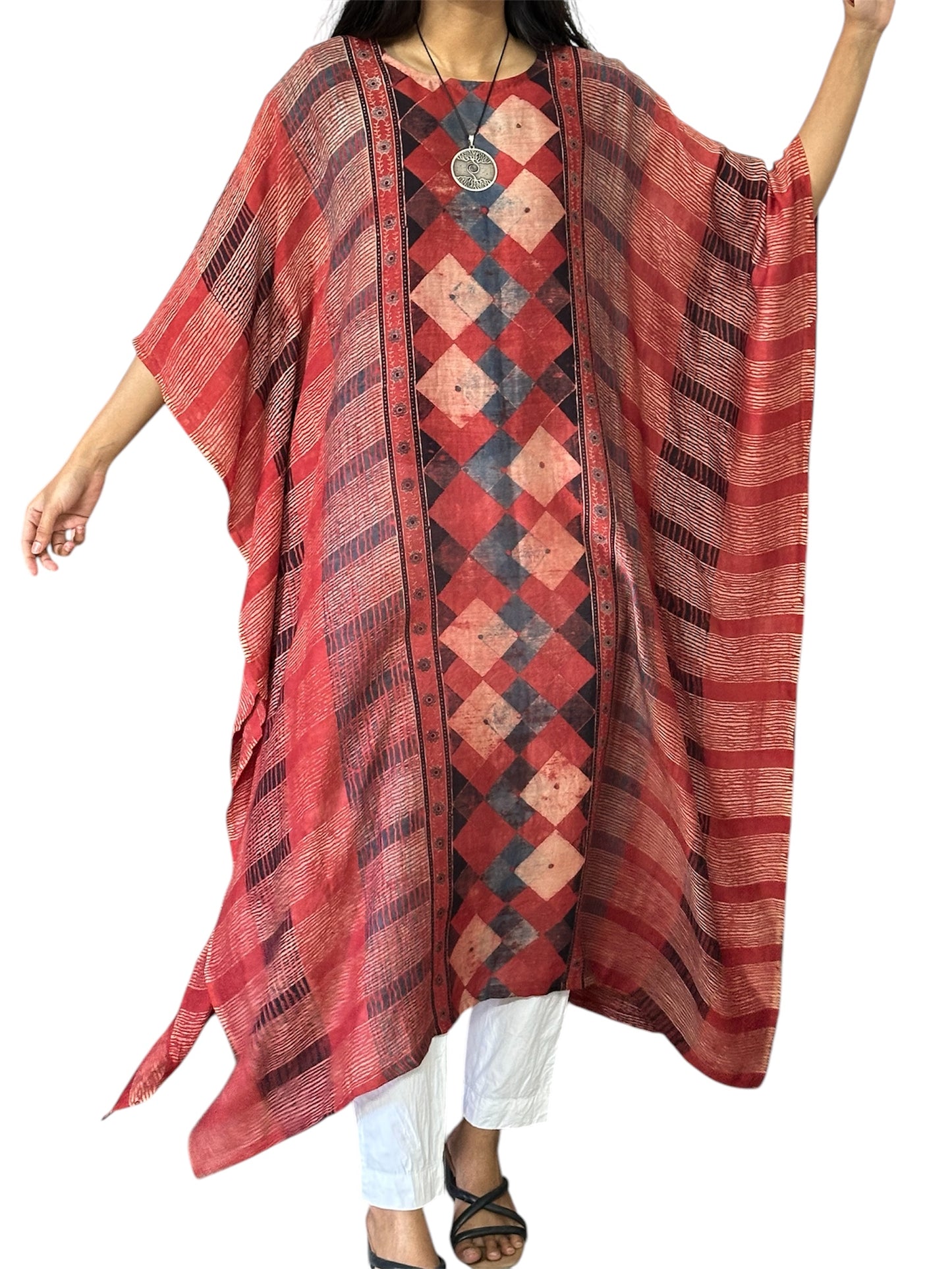 Ajrakh kaftan