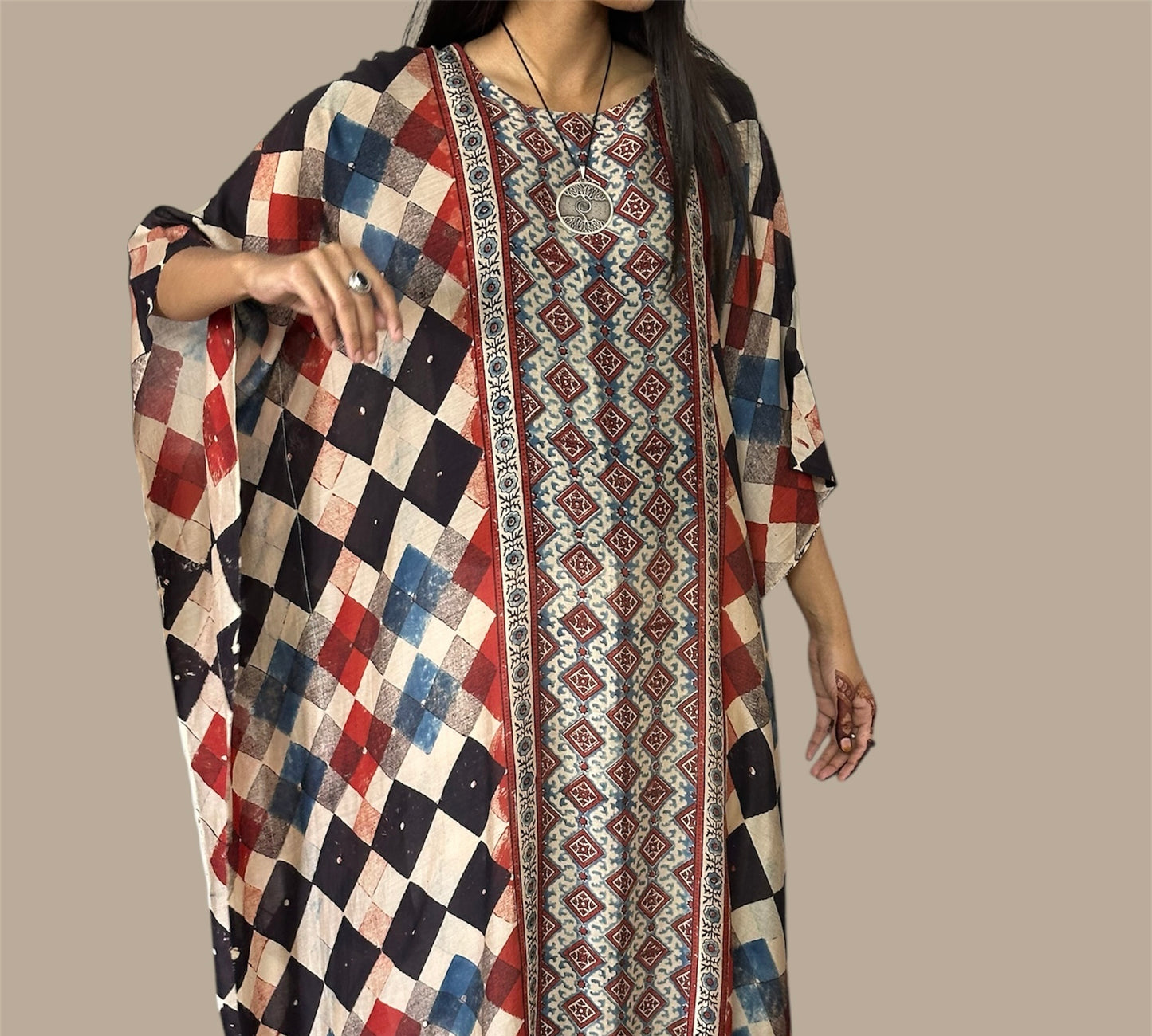 Ajrakh kaftan