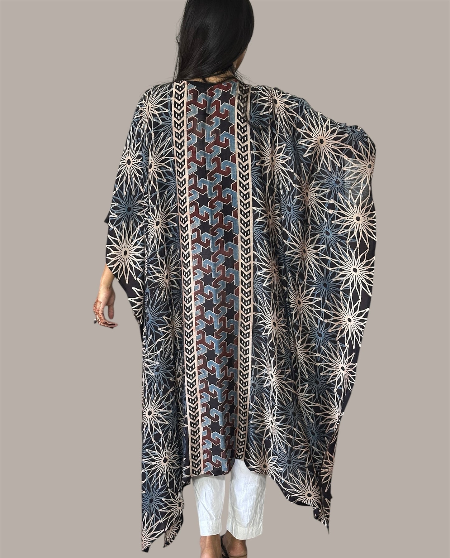 Ajrakh kaftan