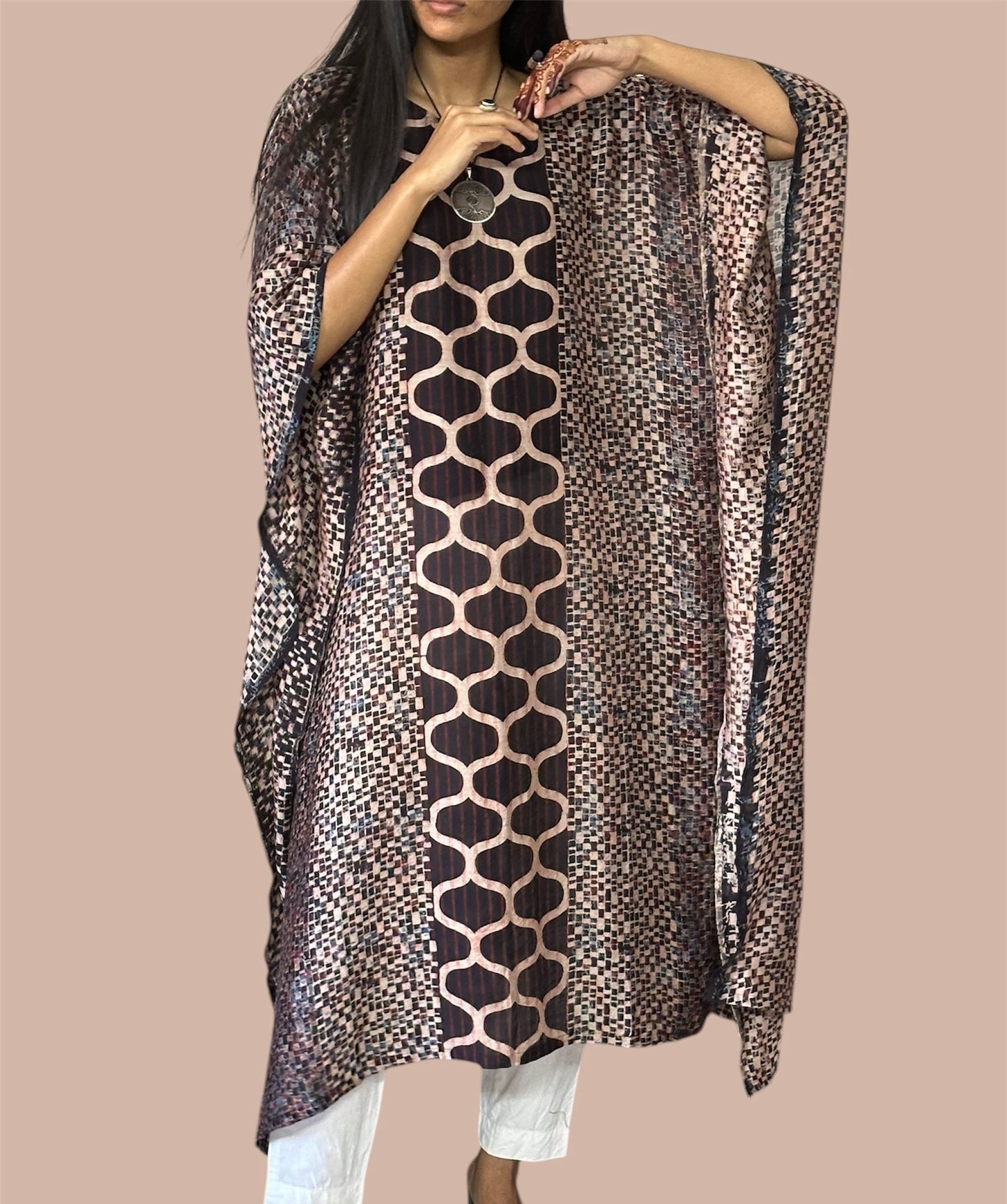Ajrakh kaftan