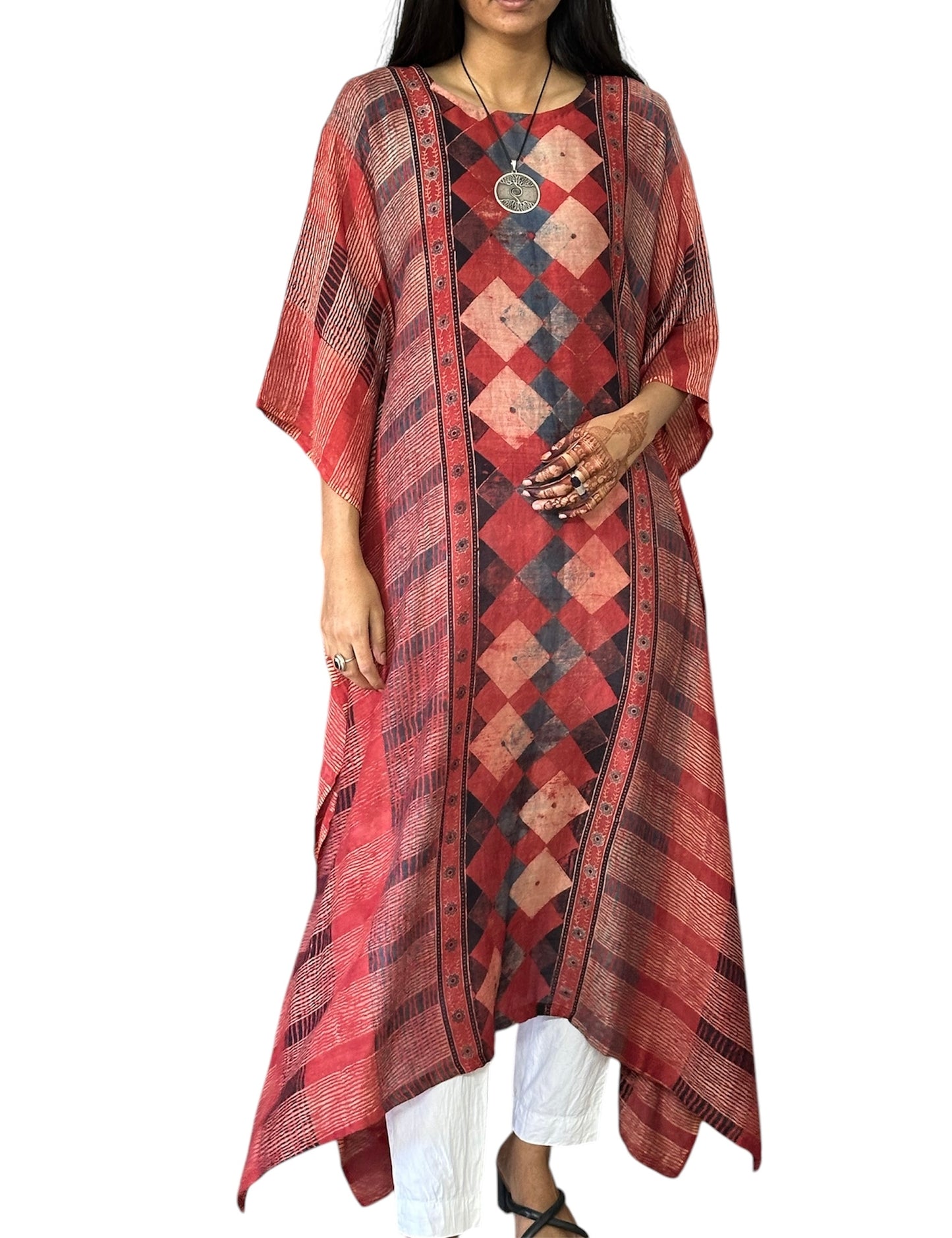 Ajrakh kaftan