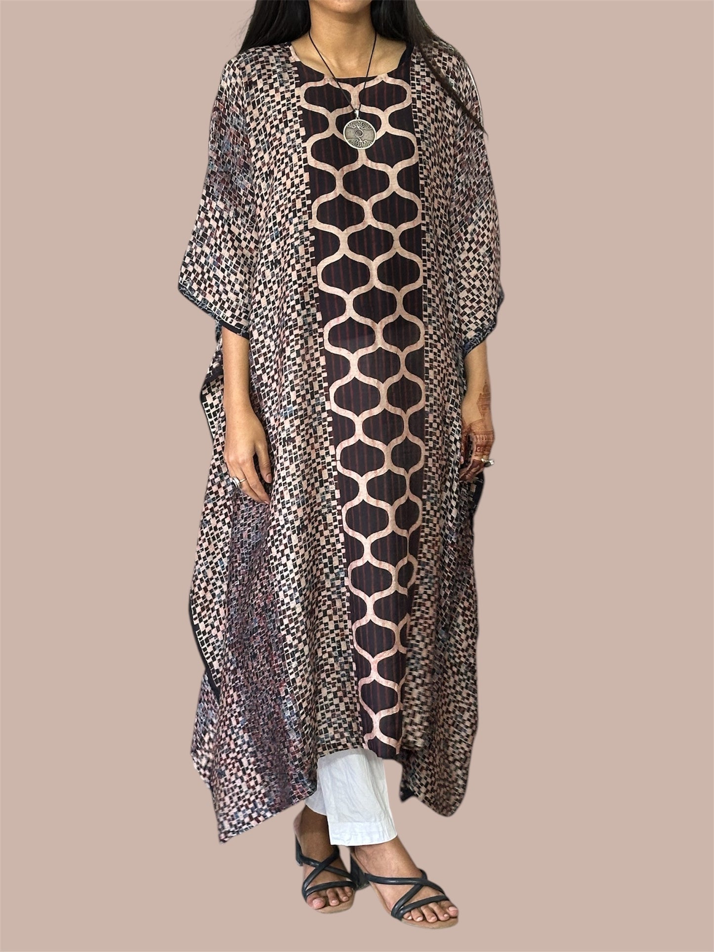 Ajrakh kaftan