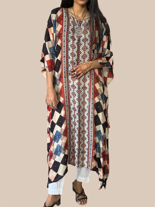 Ajrakh kaftan