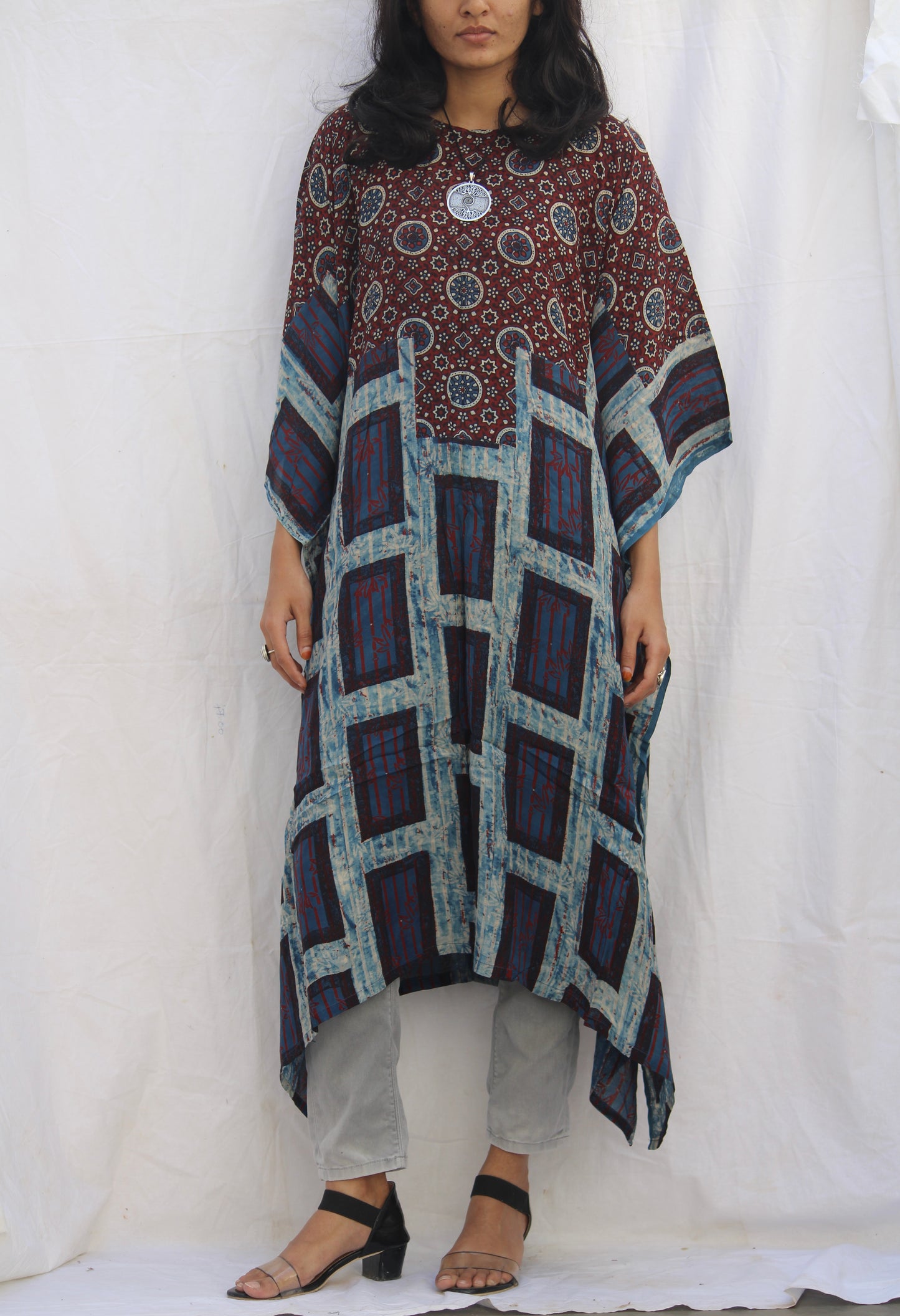 Ajrakh kaftan