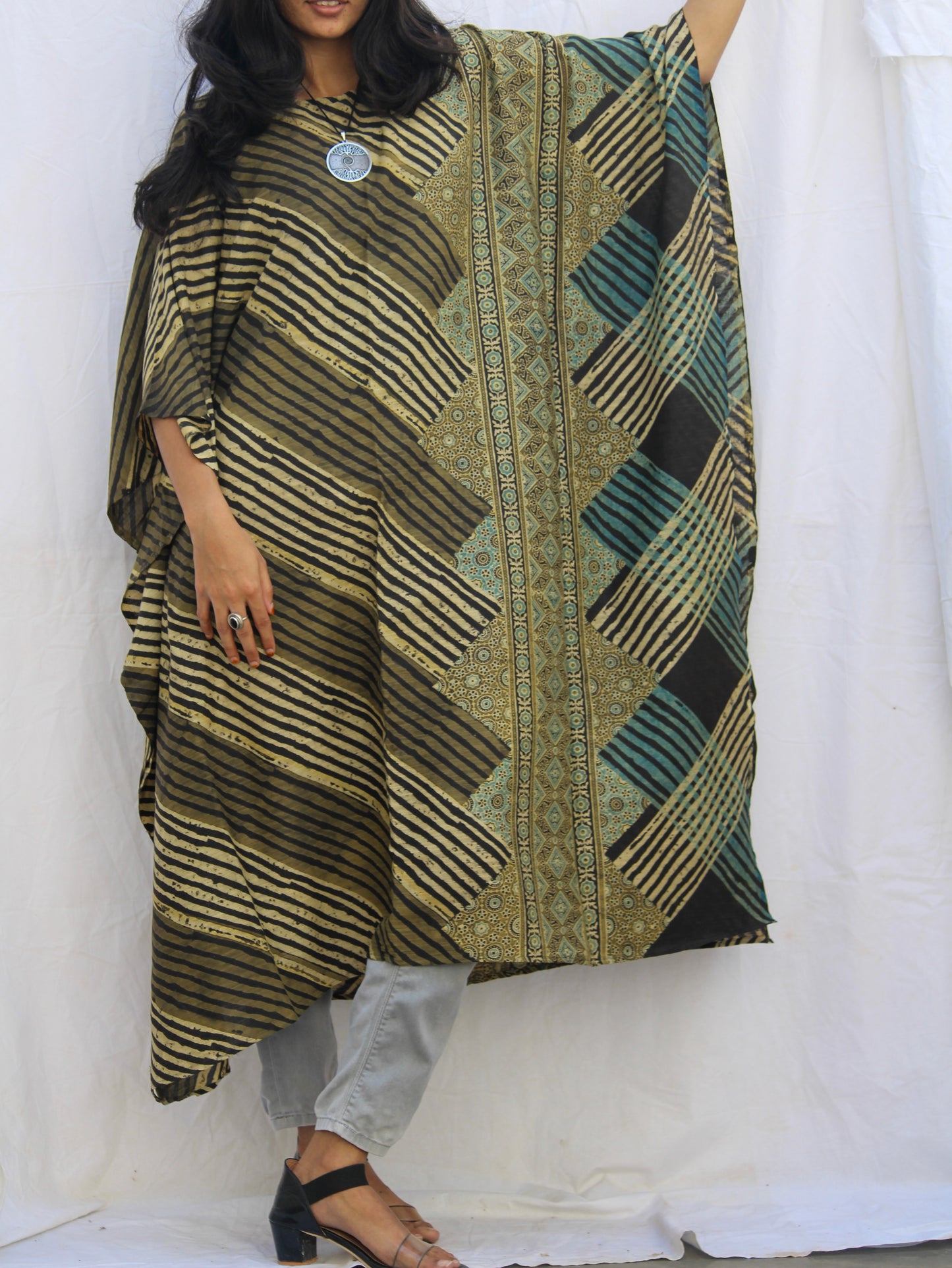 Ajrakh kaftan