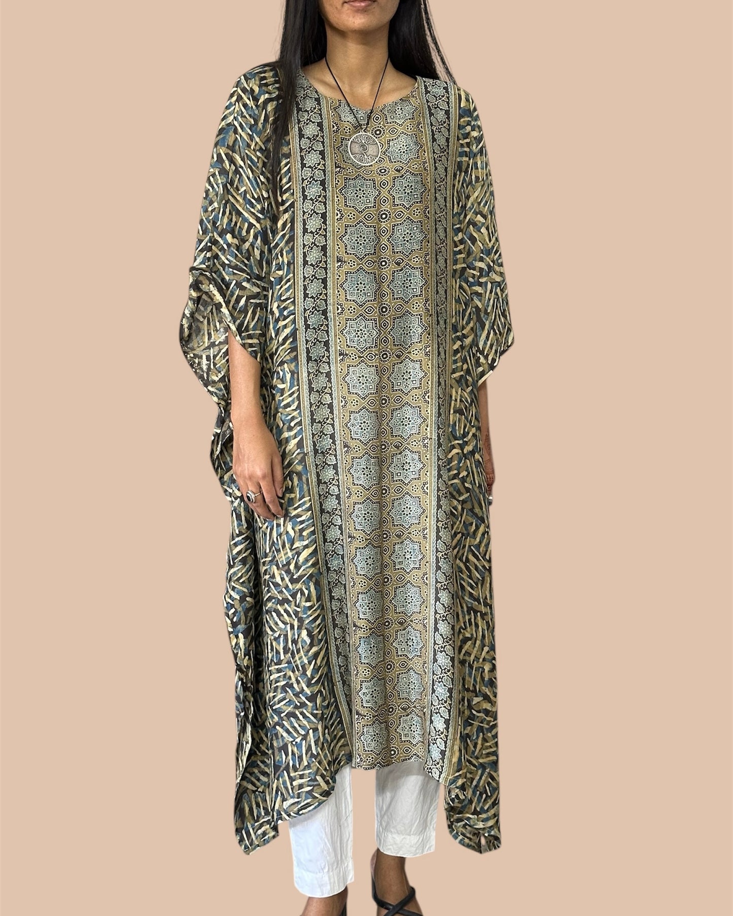 Ajrakh kaftan