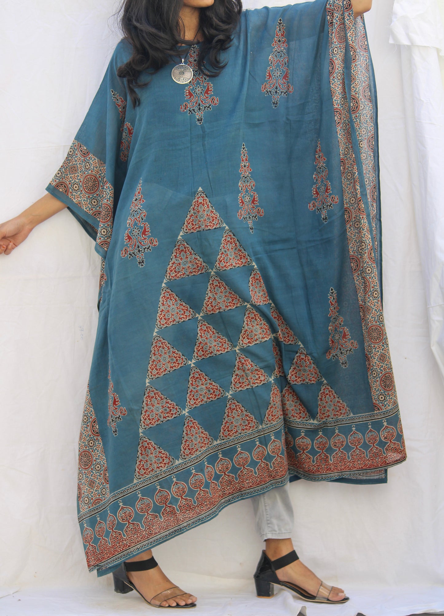 Ajrakh kaftan