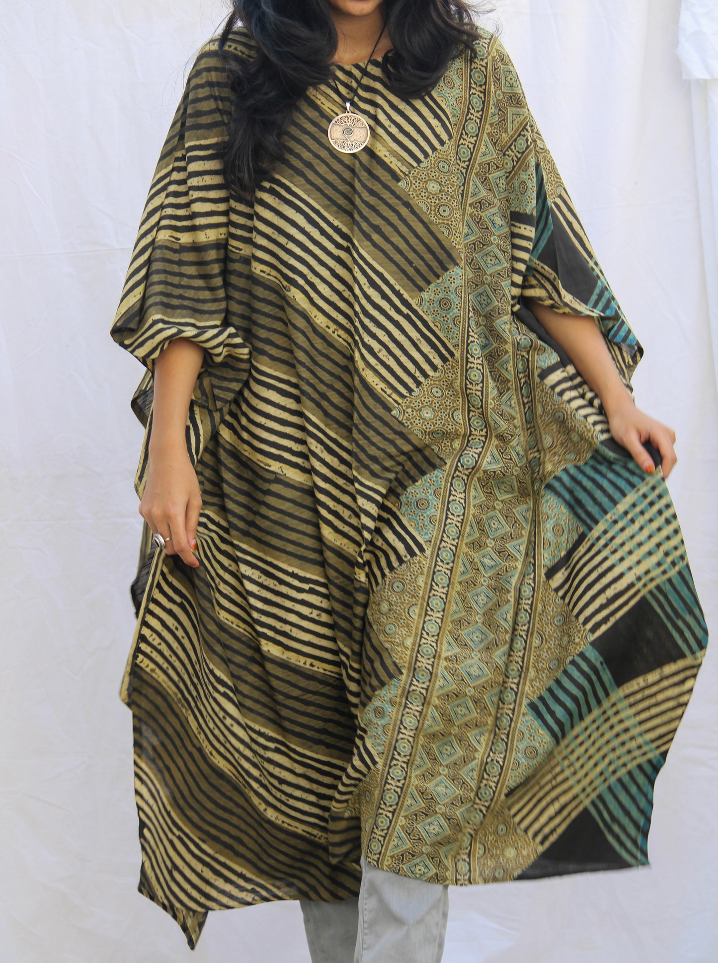 Ajrakh kaftan