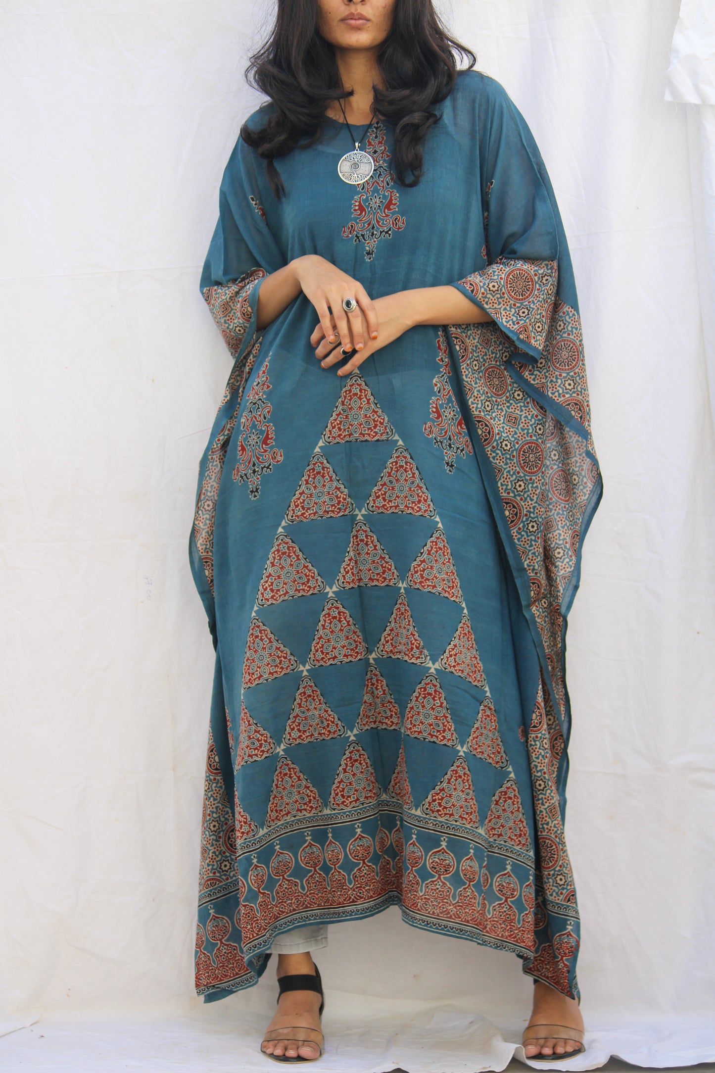 Ajrakh kaftan