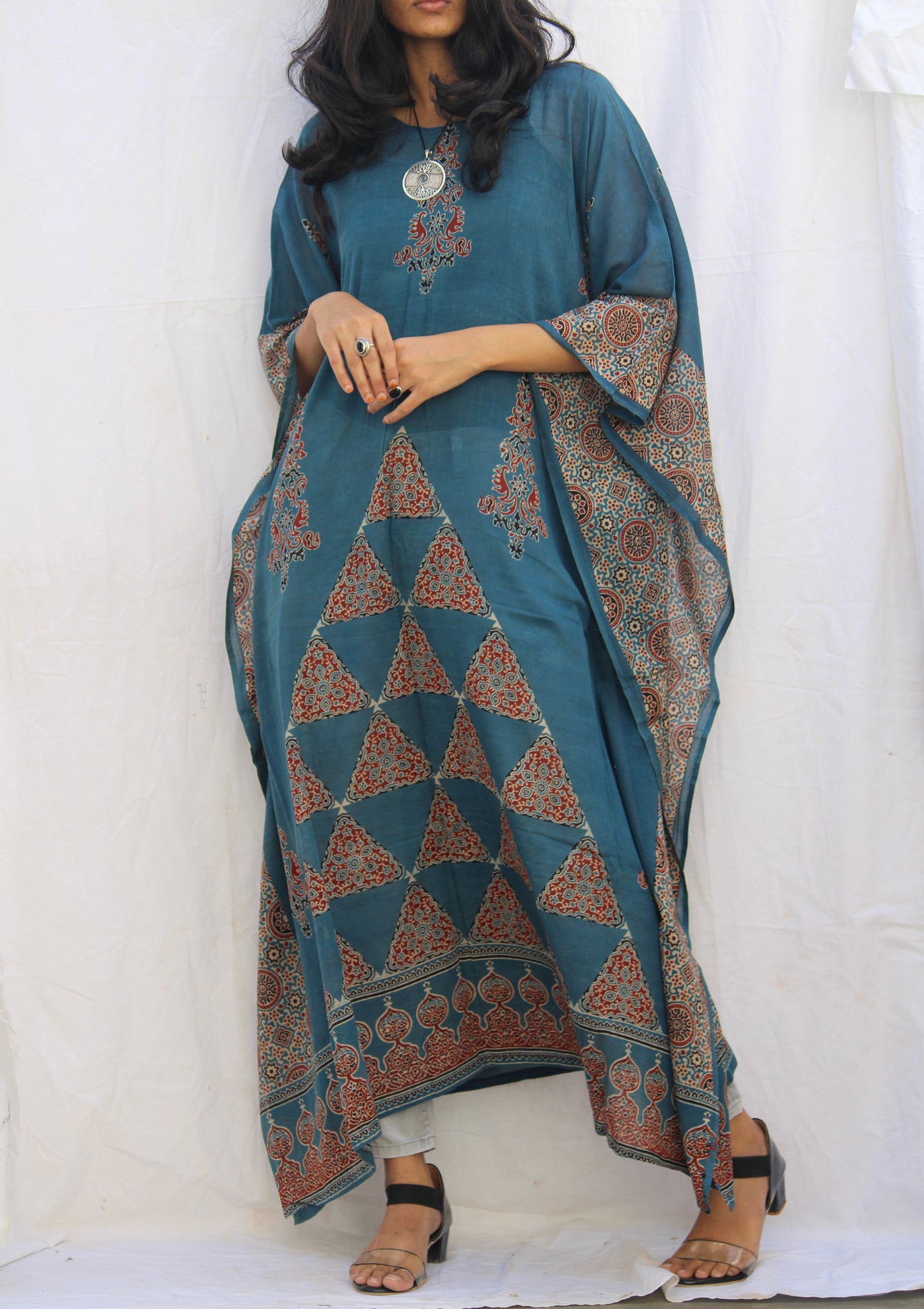 Ajrakh kaftan